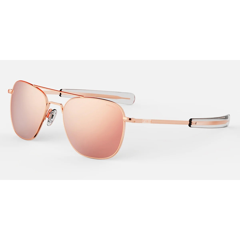 RANDOLPH AVIATOR22K-RoseGoldPolarized